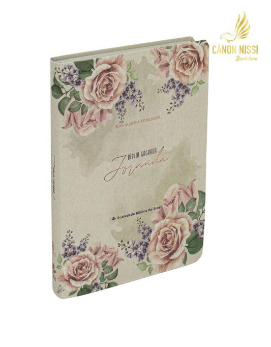 Holy Bible Journey Slim - Flowers (NA85JR-SLIM)