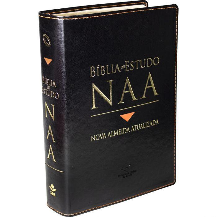 NAA STUDY BIBLE - BLACK