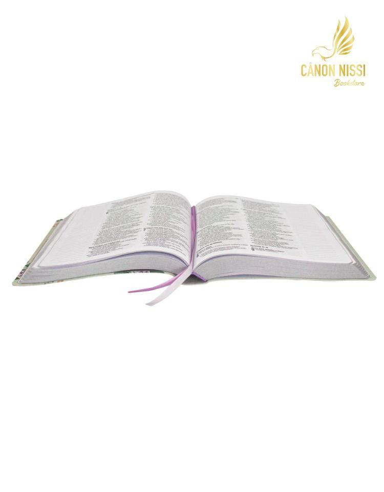 Bíblia Sagrada Jornada Slim - Flores (NA85JR-SLIM)