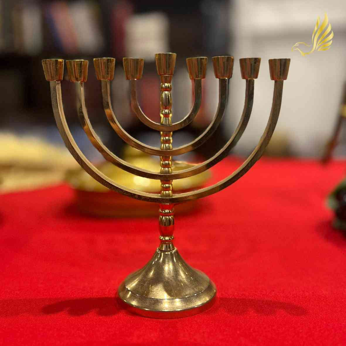 Candelabro Vintage - 16x16cm - Dourado
