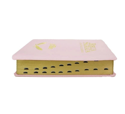 ARC Bible Jumbo Letter With Revived Harp and Choruses - Luxury Pink Cover