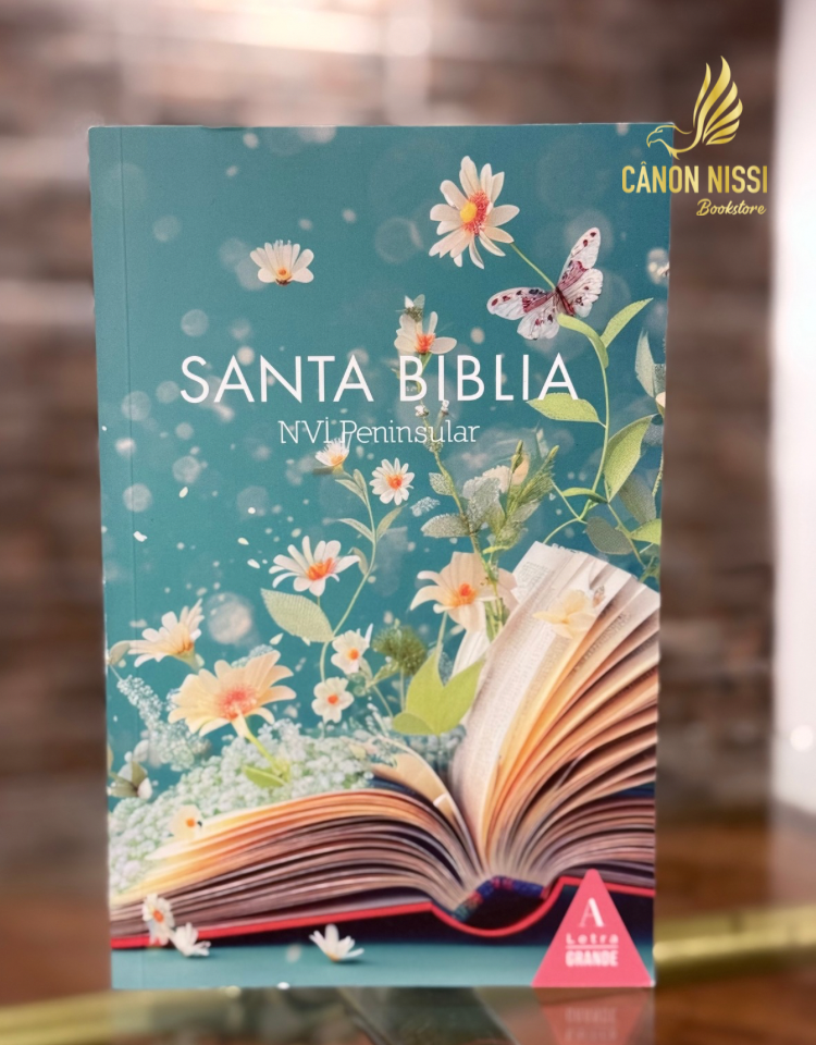 Bíblia NVI Peninsular LG Livro de bolso na edição missionária da primavera