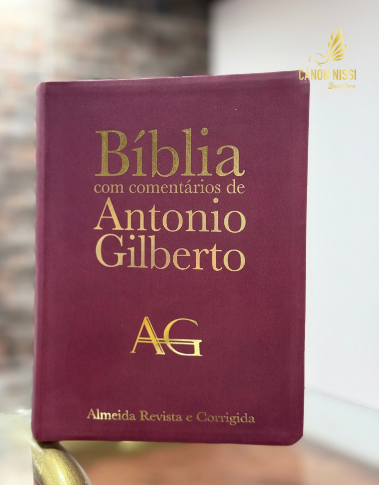 Bíblia com comentários de Antonio Gilberto