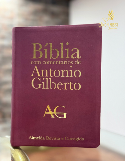 Bíblia com comentários de Antonio Gilberto