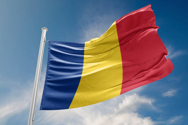 BANDEIRA DA ROMÉNIA 60X90CM