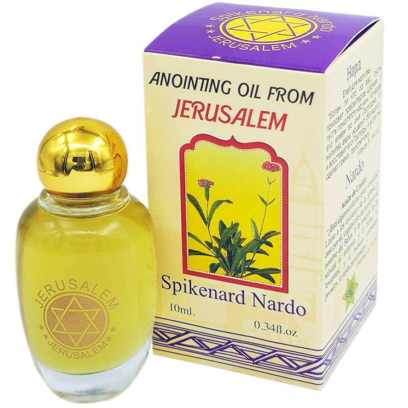 ÓLEO DE UNÇÃO NARDO 10ML | FEITO EM ISRAEL
