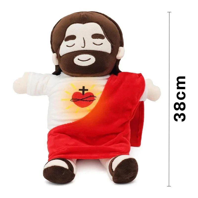 JESUS – O PELUCHE QUE RESPIRA VERSÃO VERMELHO AMOR