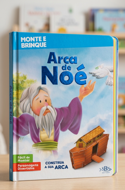 LIVRO MONTE E BRINQUE: ARCA DE NOÉ