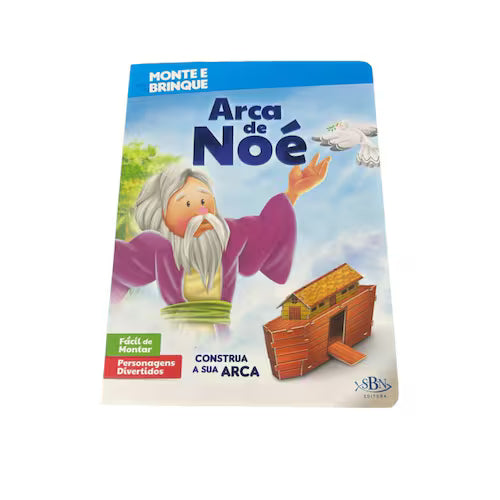 LIVRO MONTE E BRINQUE: ARCA DE NOÉ