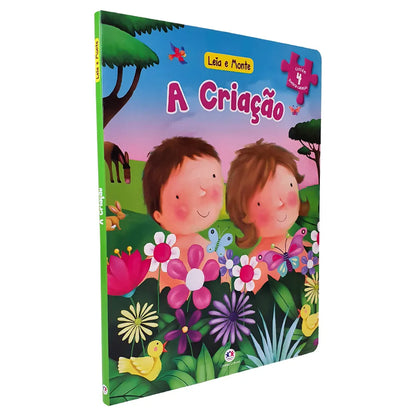 LIVRO QUEBRA-CABEÇA A CRIAÇÃO — 20 PEÇAS