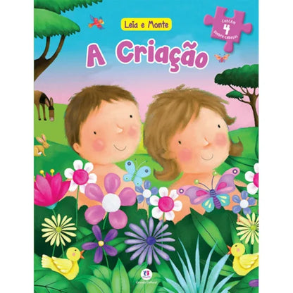 LIVRO QUEBRA-CABEÇA A CRIAÇÃO — 20 PEÇAS