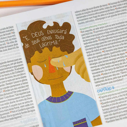 BÍBLIA ILUSTRADA ANOTE KIDS | NVT | CAPA DURA STICKERS