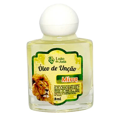 ÓLEO DE UNÇÃO MIRRA LEÃO DE JUDÁ 8ml