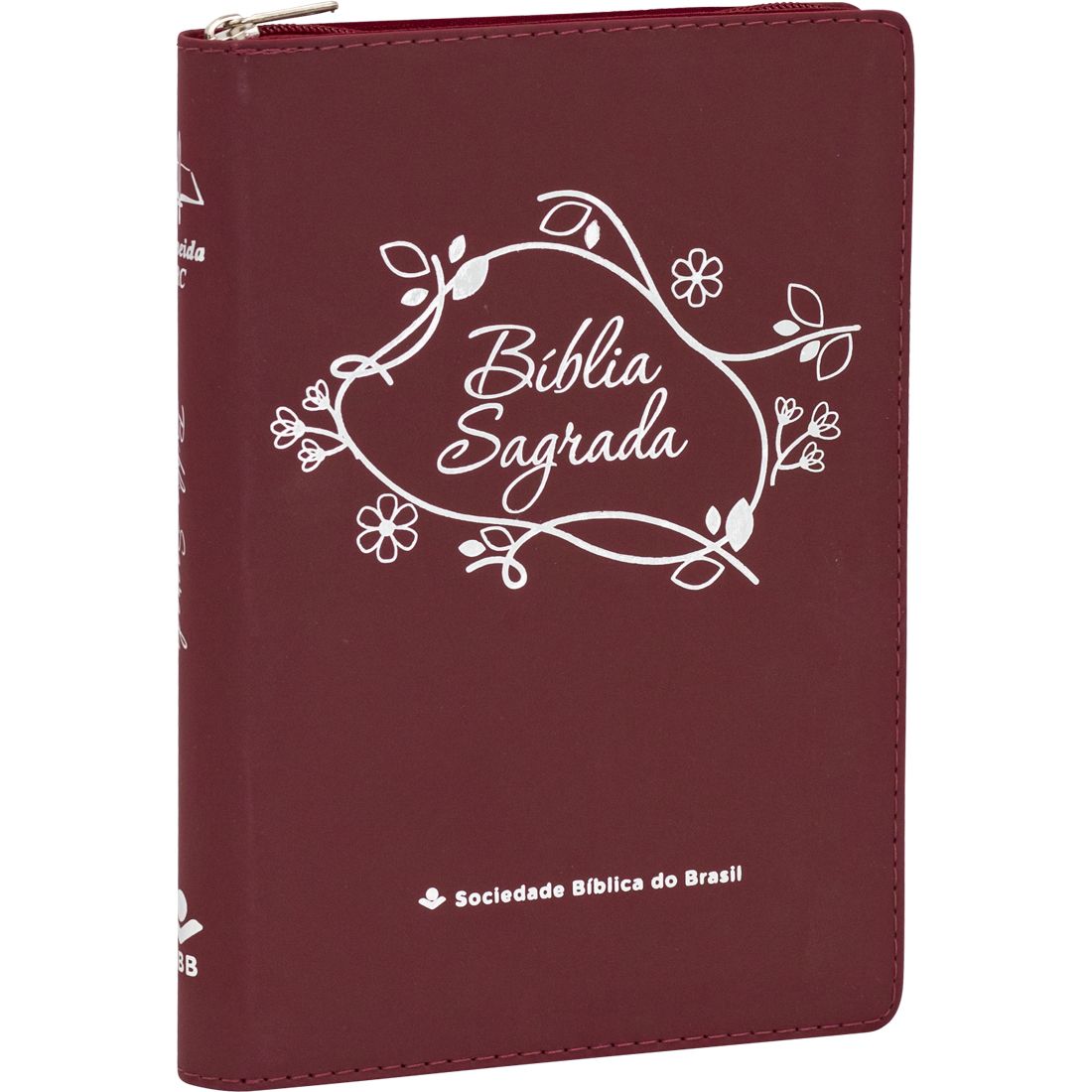Bíblia Sagrada Linha Ouro - Vermelho Escuro