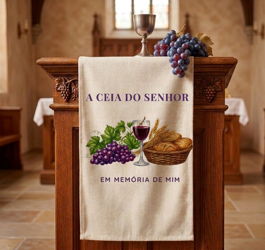 PASSADEIRA DE MESA ESPECIAL — A CEIA DO SENHOR