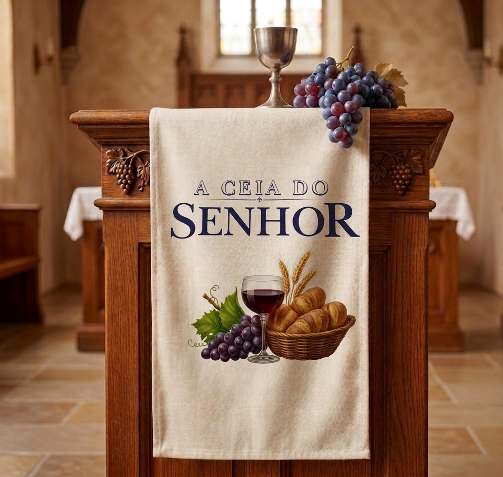 PASSADEIRA DE MESA ESPECIAL — A CEIA DO SENHOR