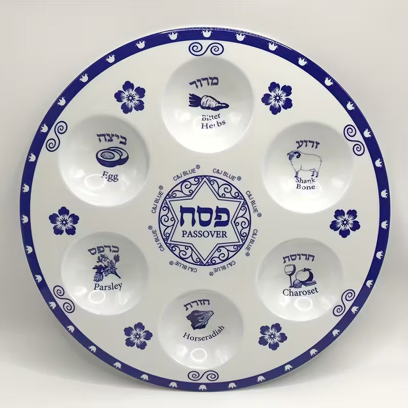 PRATO DE SEDER DE PÊSSACH (PÁSCOA)