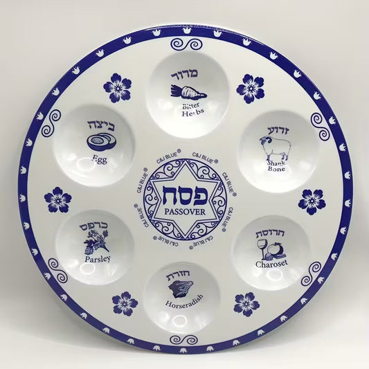 PRATO DE SEDER DE PÊSSACH (PÁSCOA)