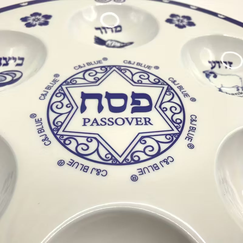 PRATO DE SEDER DE PÊSSACH (PÁSCOA)