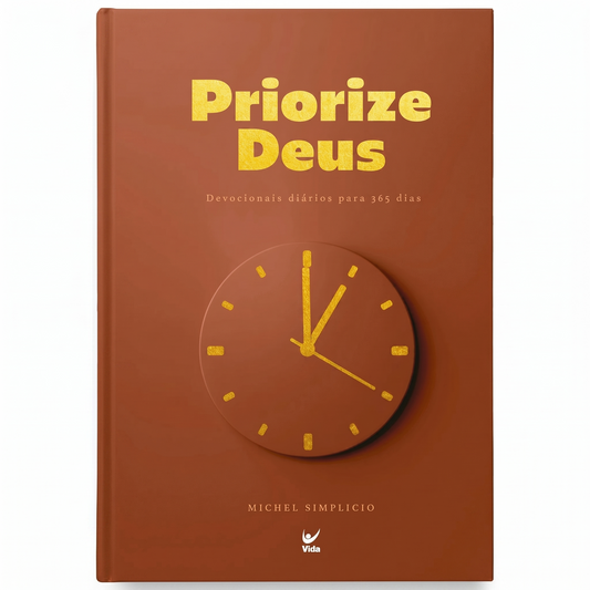 PRIORIZE DEUS MARROM 2026 - MICHEL SIMPLÍCIO