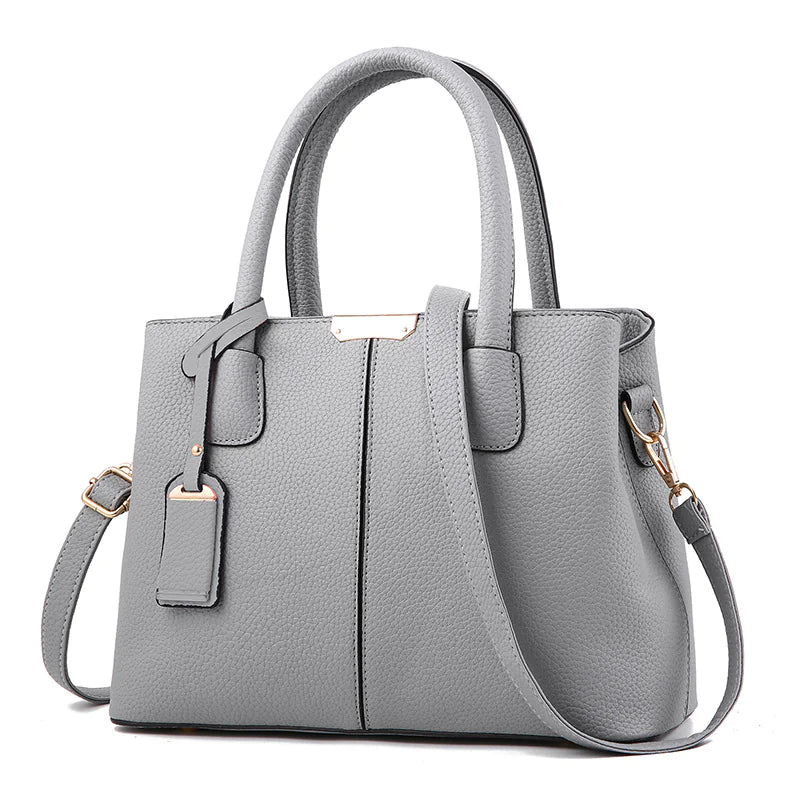 Bolsa Minimalista Textura Litchi – Estilo e Praticidade