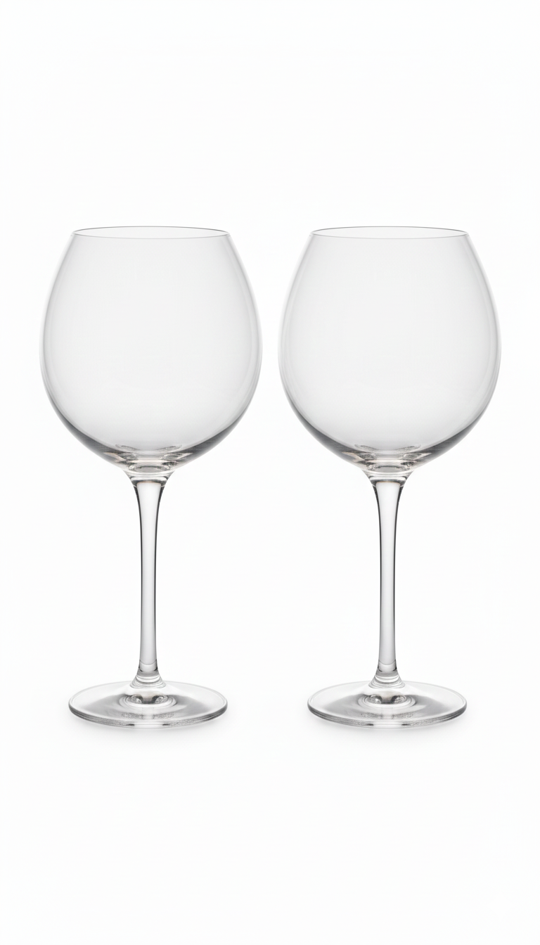 TAÇAS DE CRISTAL 21CM