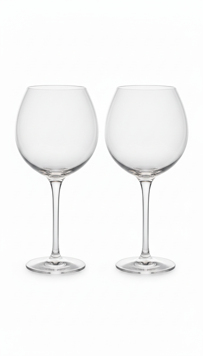 TAÇAS DE CRISTAL 21CM