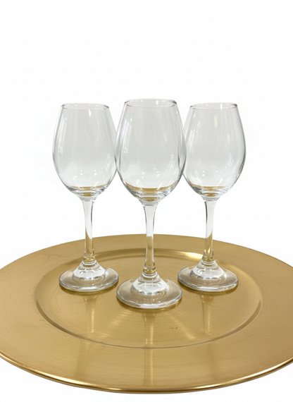 TAÇAS DE CRISTAL 19CM