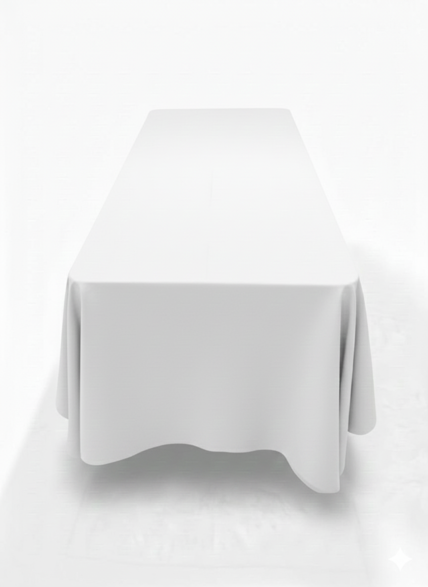 TOALHA BRANCA PARA MESA DE SANTA CEIA