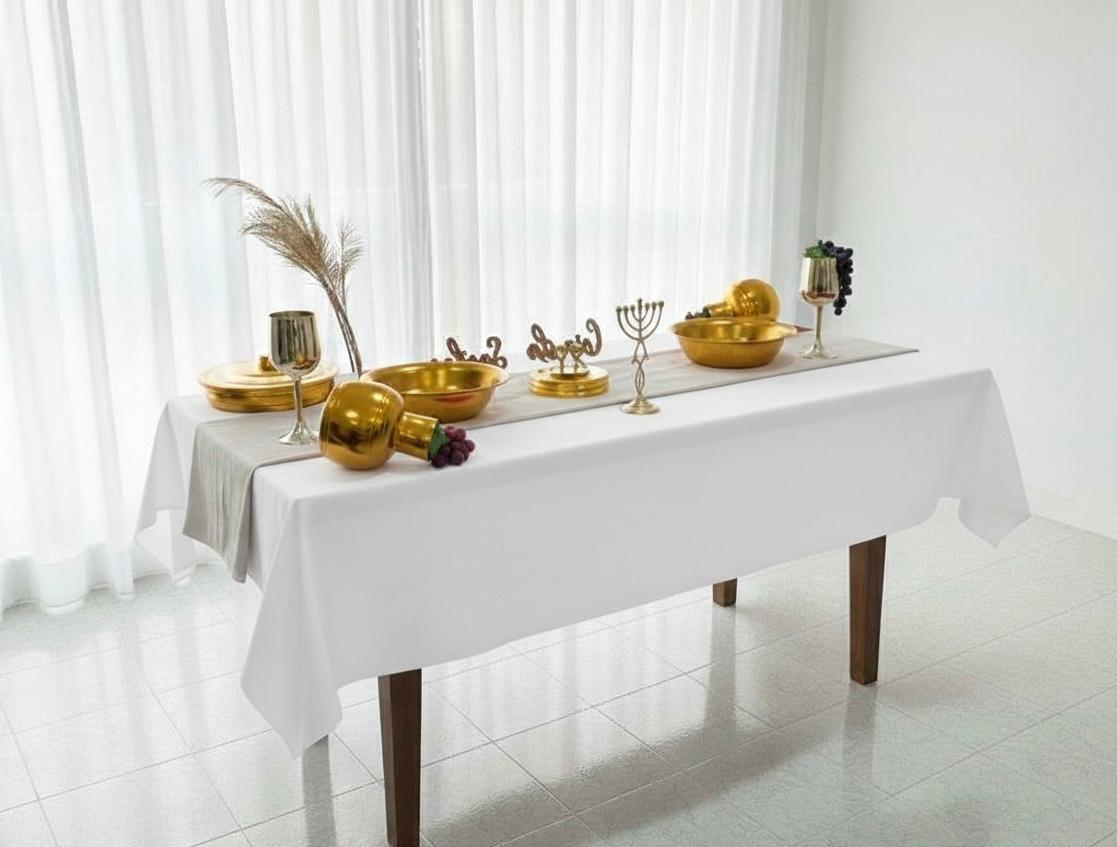 TOALHA BRANCA PARA MESA DE SANTA CEIA