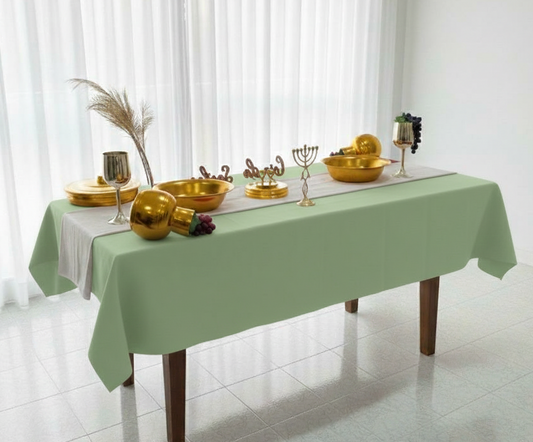 TOALHA VERDE PARA MESA DE SANTA CEIA