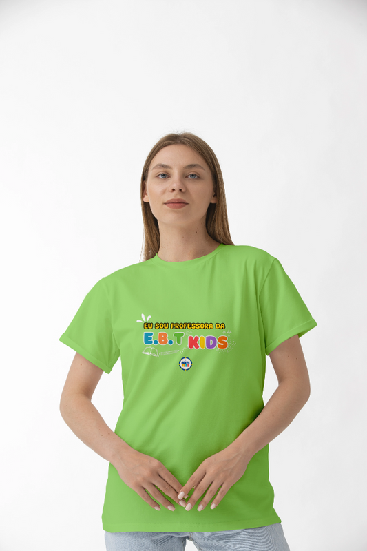 TSHIRT EBTKIDS PROFESSORA OFICIAL