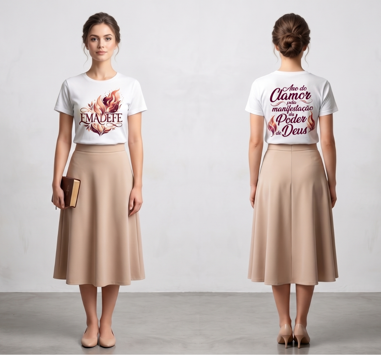 T-SHIRT OFICIAL EMADEFE 2026 – 1.º LOTE
