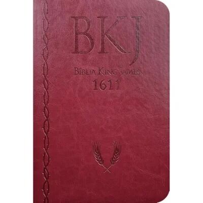 BIBLIA KING JAMES ULTRA FINA AMPLIADA-VERMELHA