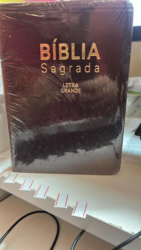 BIBLIA SAGRADA LETRA GRANDE- MARROM NOBRE
