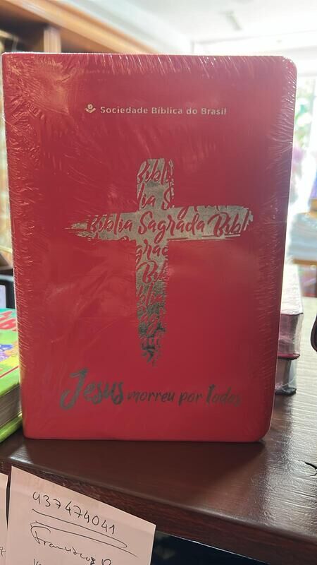 BIBLIA JESUS MORREU POR TODOS- PINK