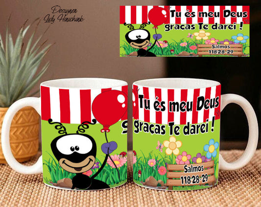 Caneca Smilinguido Tu és o meu Deus