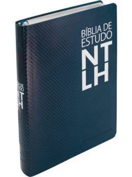 BÍBLIA DE ESTUDO NTLH AZUL MÉDIA