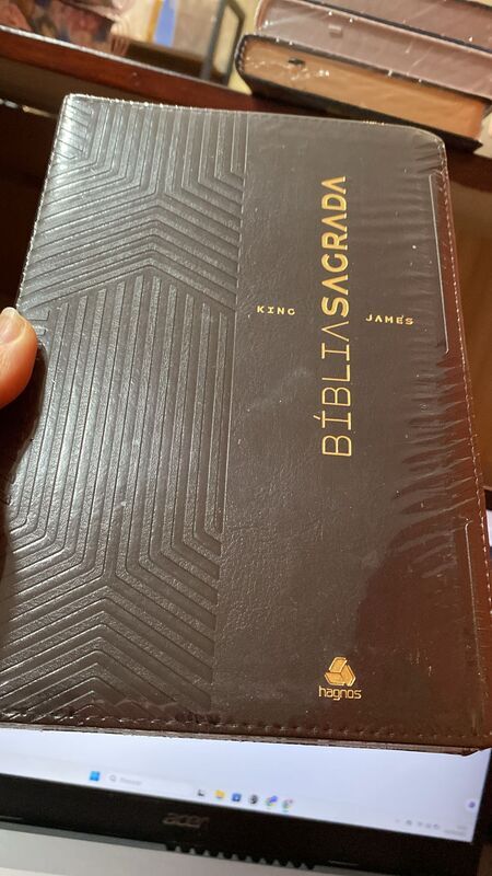 BIBLIA SLIM KING ULTRA FINA CLÁSSICA - PRETO