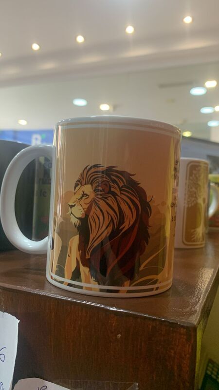 Caneca Leão Marron