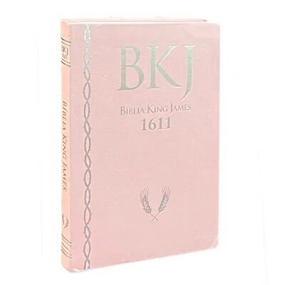 BIBLIA KING JAMES ULTRA FINA AMPLIADA-ROSE