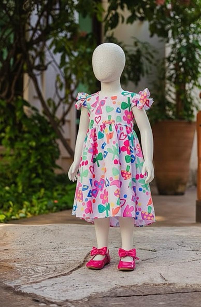 VESTIDO KIDS ANGELINA