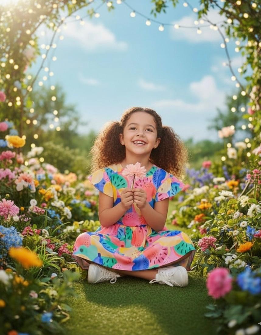 VESTIDO KIDS CLARISSA