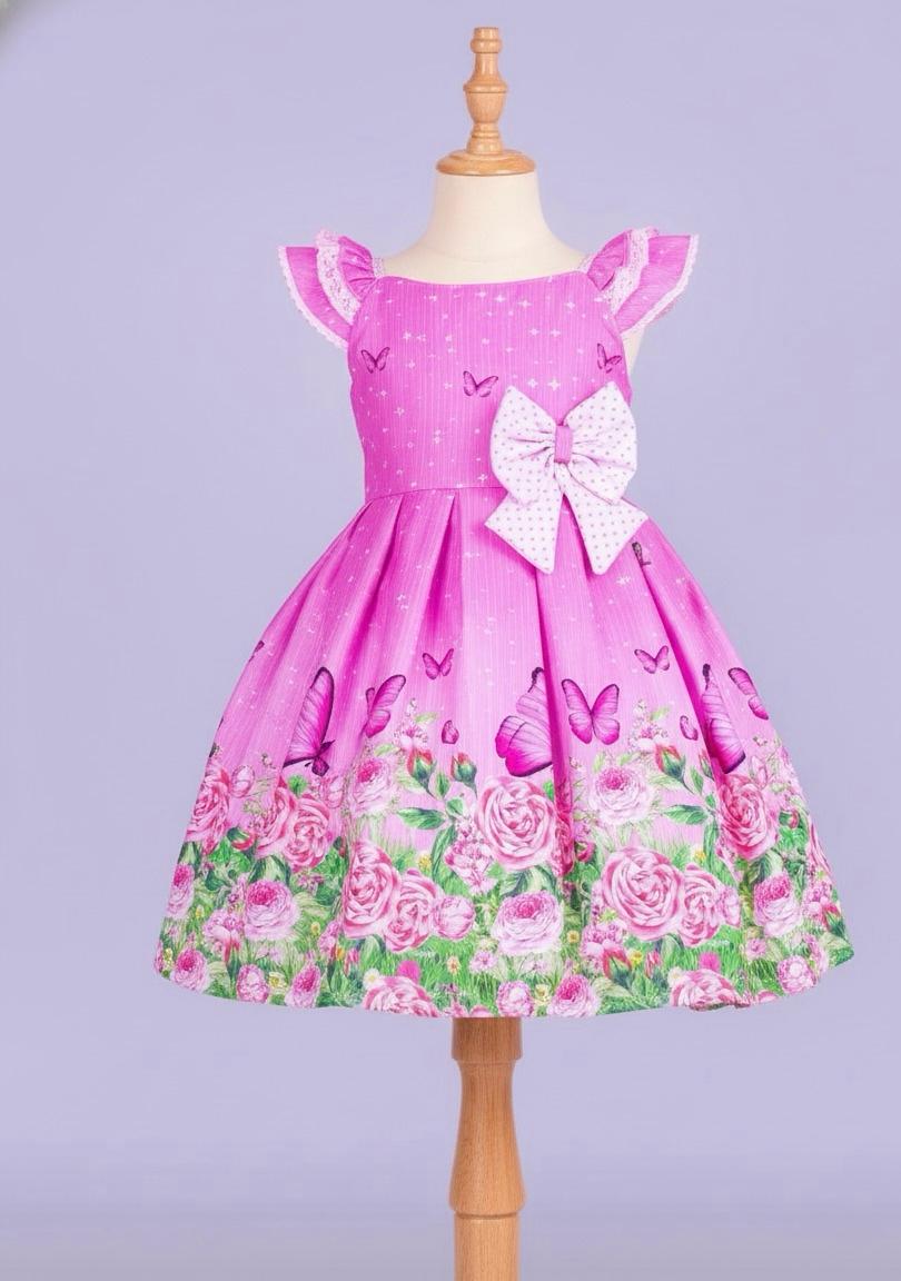 Japanese dress Butterflies - 4 years