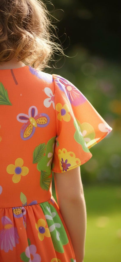 Maristela Orange Dress | 8 years
