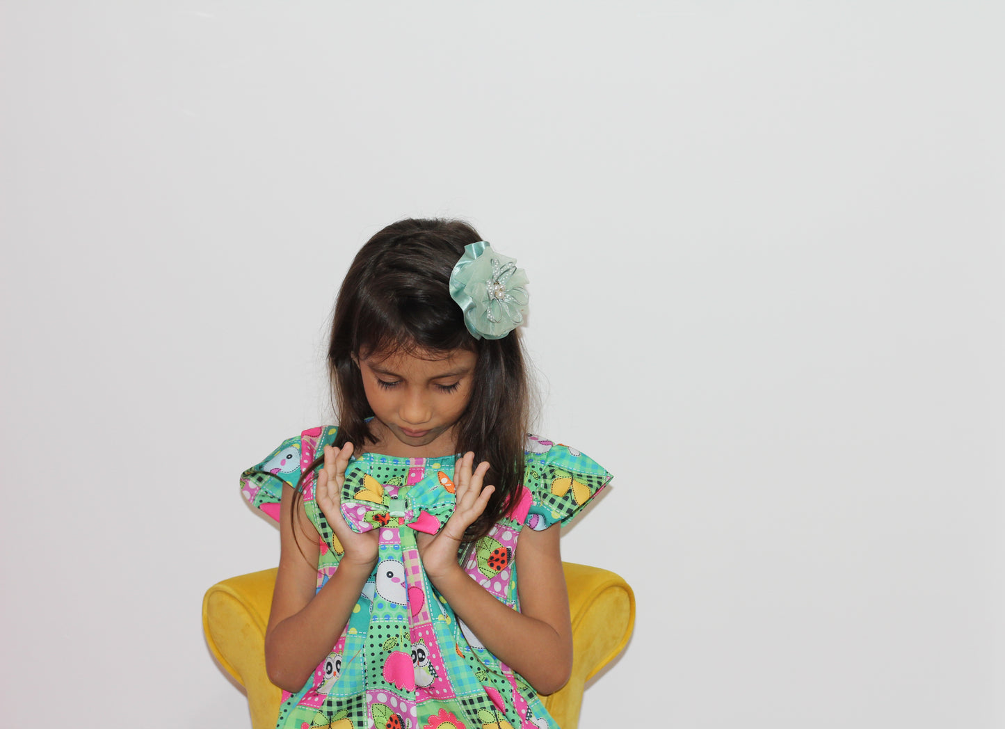 VESTIDO TRAPÉZIO CASUAL PASSARINHO