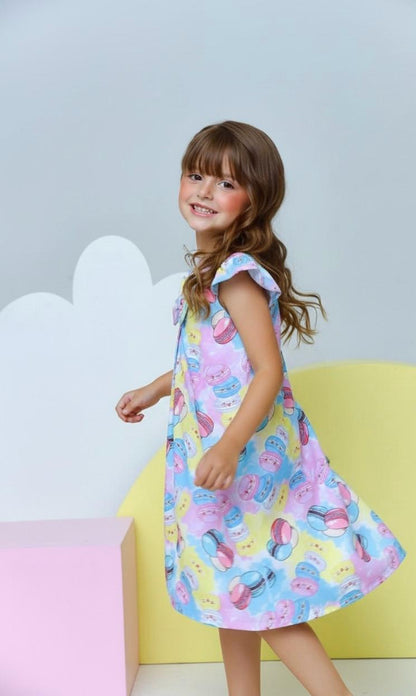 VESTIDO TRAPÉZIO DOCINHO