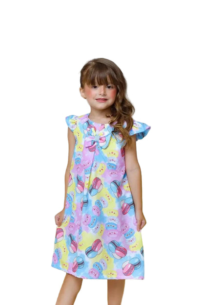 VESTIDO TRAPÉZIO DOCINHO