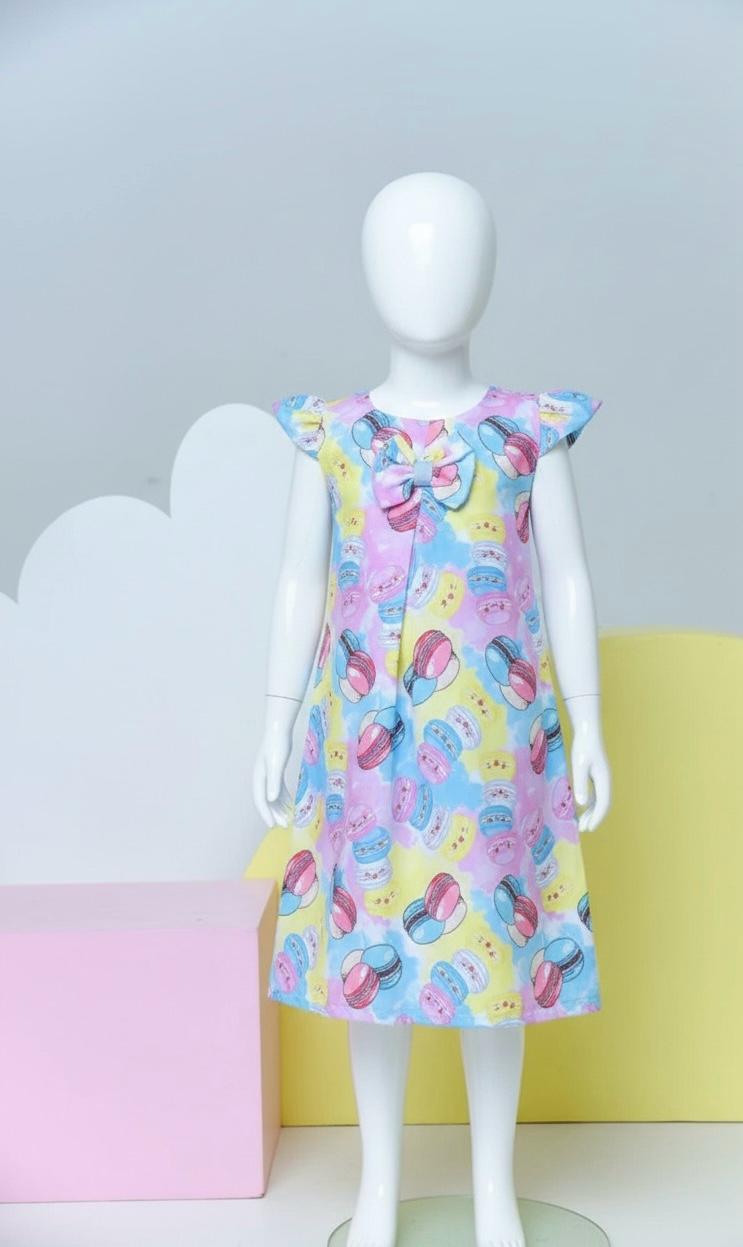 VESTIDO TRAPÉZIO DOCINHO