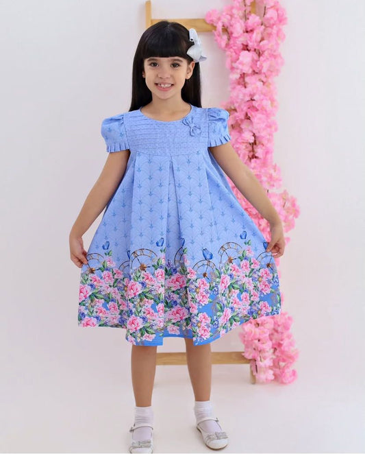VESTIDO TRAPÉZIO LUXO LILÁS